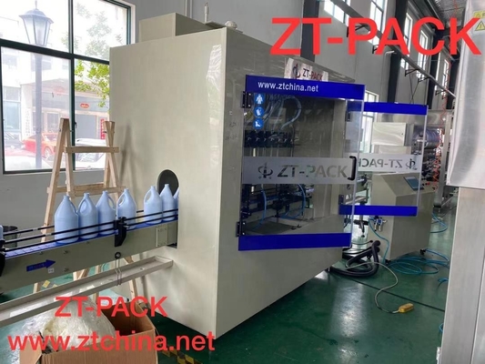 Automatic HCL Filler Packaging Line For Sodium Hypochlorite Flash Bleach Acid Filling