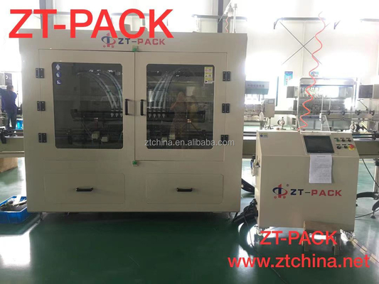 Automatic HCL Filler Packaging Line For Sodium Hypochlorite Flash Bleach Acid Filling