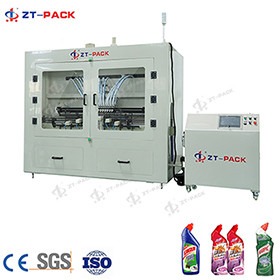 Household Detergent Volumetric Servo Liquid Filling Machine Multi Head