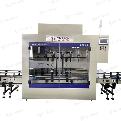 6000bph Toilet Cleaner Filling Machine 5-30l Barrel For Bleach Acid